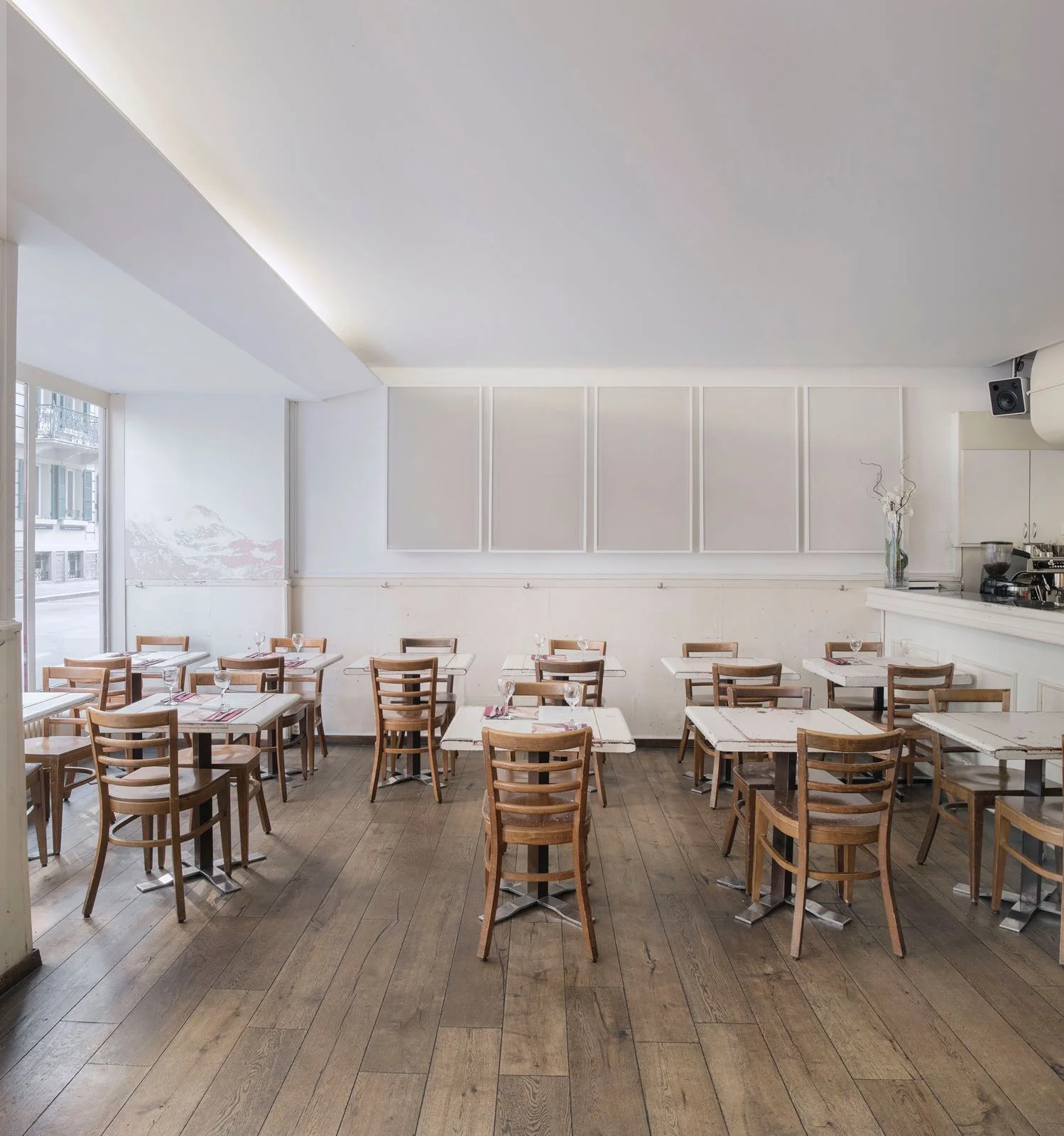 Salle du Café du Simplon à Sous-gare, Lausanne