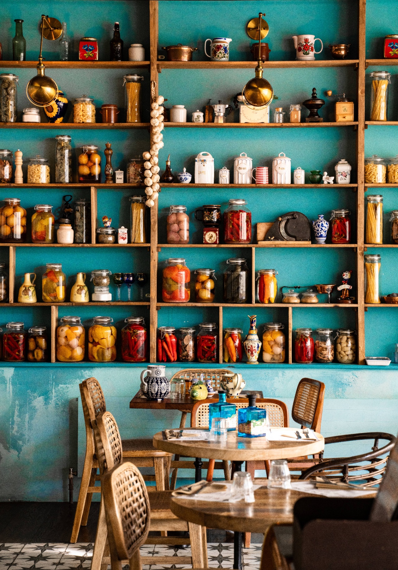 Salle de la trattoria Un Po' Di Più à la Riponne, Lausanne